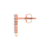 Photo of Inez 1/8 Carat T.W. Diamond Earring 10K Rose Gold [CE1594R]