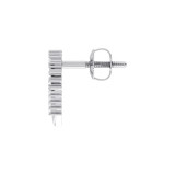 Photo of Inez 1/8 CT. T.W. Diamond Earring 10K White Gold [CE1594W]