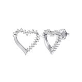 Photo of Inez 1/8 Carat T.W. Diamond Earring 14K White Gold [CE1594W]