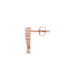 Photo of Irina 1/6 Carat T.W. Diamond Earring 14K Rose Gold [CE1595R]