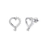Photo of Irina 1/6 Carat T.W. Diamond Earring 14K White Gold [CE1595W]
