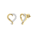 Photo of Irina 1/6 CT. T.W. Diamond Earring 10K Yellow Gold [CE1595Y]