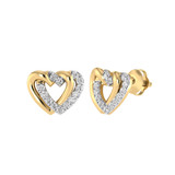 Photo of Acira 1/6 CT. T.W. Diamond Earring 10K Yellow Gold [CE1596Y]