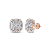 Photo of Adarsha 1/5 CT. T.W. Diamond Earring 10K Rose Gold [CE1597R]
