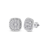 Photo of Adarsha 1/5 Carat T.W. Diamond Earring 14K White Gold [CE1597W]
