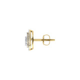 Photo of Adiya 1/8 CT. T.W. Diamond Earring 10K Yellow Gold [CE1598Y]