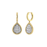 Photo of Akaisha 1/8 CT. T.W. Diamond Earring 14K Yellow Gold [CE1599Y]