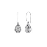 Photo of Balya 1/7 CT. T.W. Diamond Earring 14K White Gold [CE1600W]