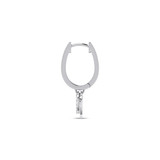 Photo of Faloni 1/5 Carat T.W. Diamond Earring 10K White Gold [CE1601W]