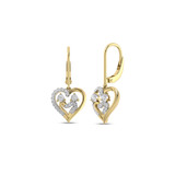 Photo of Elaine 1/5 CT. T.W. Diamond Earring 14K Yellow Gold [CE1602Y]