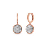 Photo of Yasha 1/8 CT. T.W. Diamond Earring 10K Rose Gold [CE1603R]