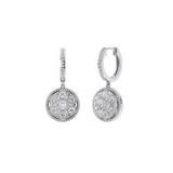 Photo of Yasha 1/8 CT. T.W. Diamond Earring 14K White Gold [CE1603W]