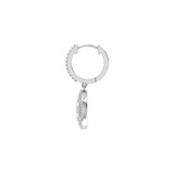 Photo of Yasha 1/8 CT. T.W. Diamond Earring 14K White Gold [CE1603W]