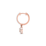 Photo of Sia 1/2 Carat T.W. Diamond Earring 10K Rose Gold [CE1606R]