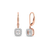 Photo of Selma 1/3 Carat T.W. Diamond Earring 10K Rose Gold [CE1607R]