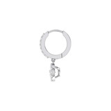 Photo of Rani 1 Carat T.W. Diamond Earring 14K White Gold [CE1608W]