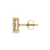 Photo of Kuna 1/5 Carat T.W. Diamond Earring 10K Yellow Gold [CE1611Y]