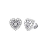 Photo of Hasan 1/3 CT. T.W. Diamond Earring 14K White Gold [CE1612W]