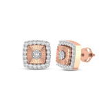 Photo of Harshi 1/3 Carat T.W. Diamond Earring 10K Rose Gold [CE1613R]
