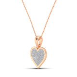 Photo of Dillon 1/5 CT. T.W. Pendant 14K Rose Gold [CP1218R]