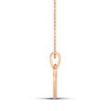 Photo of Dillon 1/5 CT. T.W. Pendant 14K Rose Gold [CP1218R]
