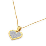 Photo of Dillon 1/5 Carat T.W. Pendant 10K Yellow Gold [CP1218Y]