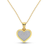 Photo of Dillon 1/5 Carat T.W. Pendant 14K Yellow Gold [CP1218Y]
