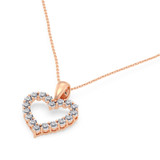 Photo of Cole 1/6 Carat T.W. Pendant 14K Rose Gold [CP1219R]
