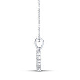 Photo of Cole 1/6 Carat T.W. Pendant 10K White Gold [CP1219W]