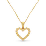Photo of Cole 1/6 CT. T.W. Pendant 10K Yellow Gold [CP1219Y]