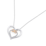 Photo of Parker 1/20 CT. T.W. Pendant 14K Rose Gold [CP1220R]