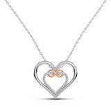 Photo of Parker 1/20 CT. T.W. Pendant 14K Rose Gold [CP1220R]