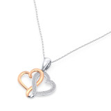 Photo of Willa 1/10 Carat T.W. Pendant 14K Rose Gold [CP1221R]