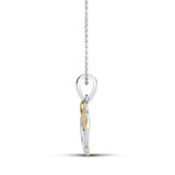 Photo of Willa 1/10 CT. T.W. Pendant 14K Yellow Gold [CP1221Y]