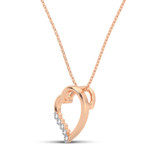 Photo of Rian 1/25 Carat T.W. Pendant 10K Rose Gold [CP1222R]