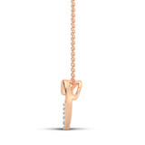Photo of Rian 1/25 CT. T.W. Pendant 14K Rose Gold [CP1222R]