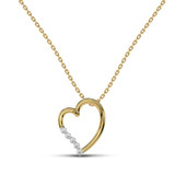 Photo of Rian 1/25 CT. T.W. Pendant 14K Yellow Gold [CP1222Y]