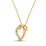 Photo of Rian 1/25 CT. T.W. Pendant 14K Yellow Gold [CP1222Y]