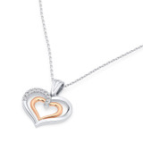 Photo of Nellie 1/10 Carat T.W. Pendant 14K Rose Gold [CP1223R]