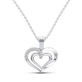 Photo of Nellie 1/10 Carat T.W. Pendant 14K White Gold [CP1223W]