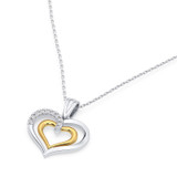 Photo of Nellie 1/10 CT. T.W. Pendant 14K Yellow Gold [CP1223Y]