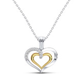 Photo of Nellie 1/10 CT. T.W. Pendant 14K Yellow Gold [CP1223Y]