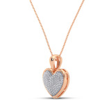 Photo of Sita 1/4 Carat T.W. Pendant 10K Rose Gold [CP1225R]