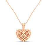 Photo of Sita 1/4 Carat T.W. Pendant 10K Rose Gold [CP1225R]