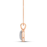 Photo of Sita 1/4 CT. T.W. Pendant 14K Rose Gold [CP1225R]