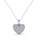 Photo of Sita 1/4 CT. T.W. Pendant 10K White Gold [CP1225W]