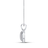 Photo of Sita 1/4 CT. T.W. Pendant 10K White Gold [CP1225W]