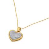 Photo of Sita 1/4 Carat T.W. Pendant 10K Yellow Gold [CP1225Y]