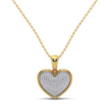 Photo of Sita 1/4 Carat T.W. Pendant 14K Yellow Gold [CP1225Y]