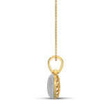 Photo of Shay 1/2 CT. T.W. Pendant 14K Yellow Gold [CP1226Y]